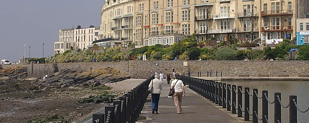 Take a walk along Marine Lake during your stay at the Seaward Hotel