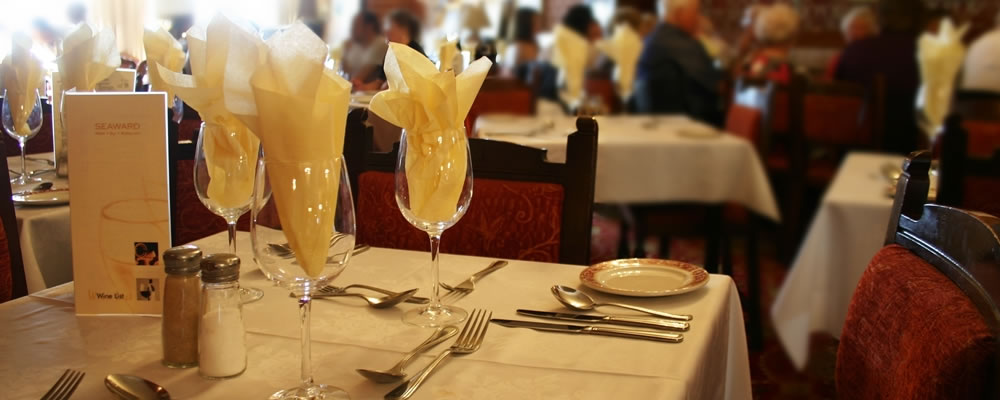 Dine in our hotel restaurant and bar whilst visiting Weston-super-Mare