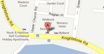 Seaward Hotel, 44-46 Knightstone Road, Weston-super-Mare, North Somerset, BS23 2BD